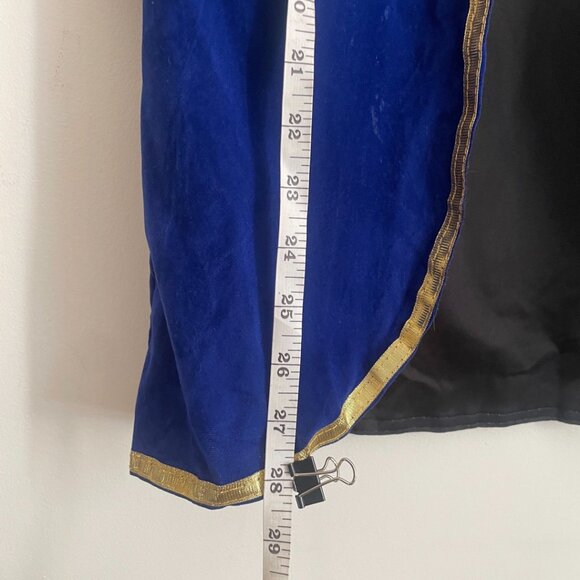 Boys Blue Regal Prince Costume Jacket with Vest - Picture 9 of 14